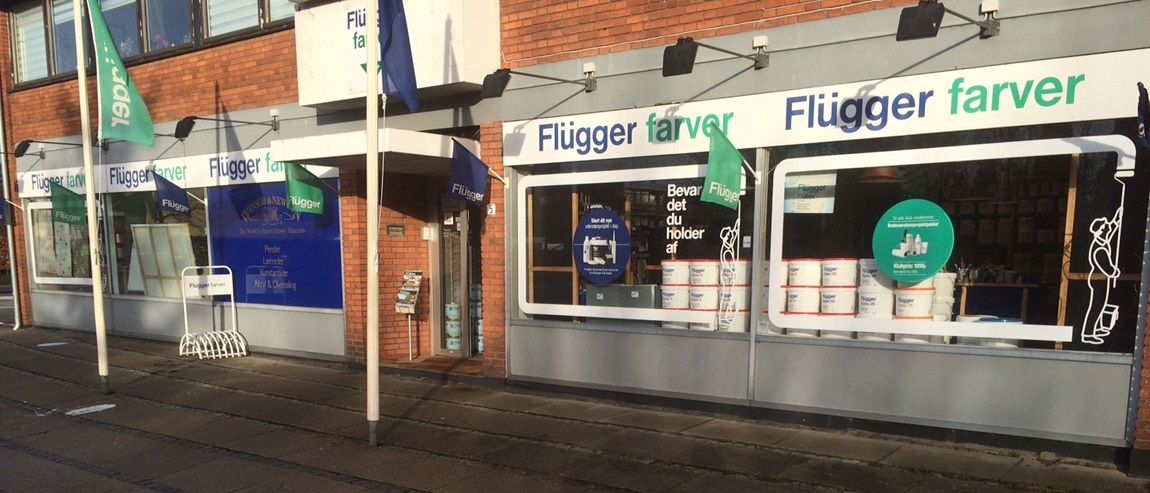 Flügger farver, Malerfirmaet SR