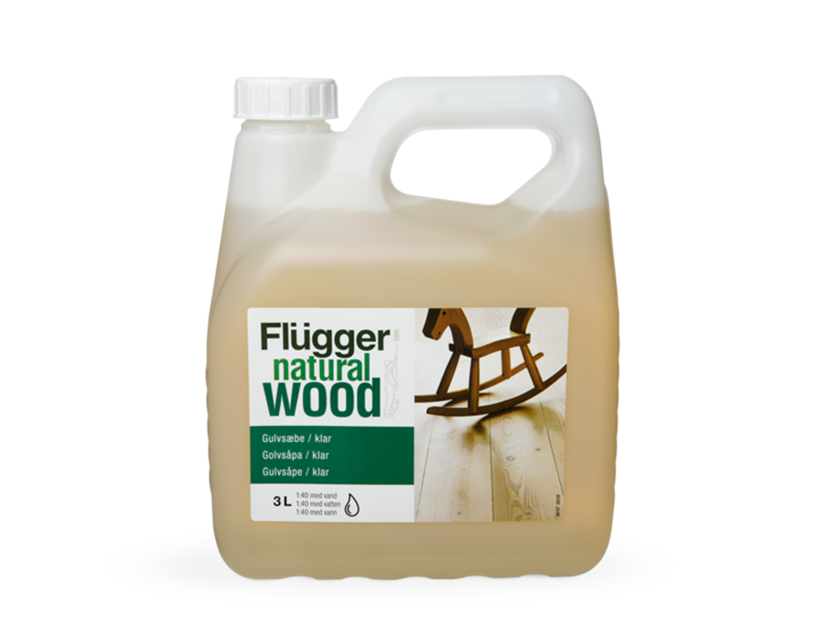 Natural Wood Gulvsæbe